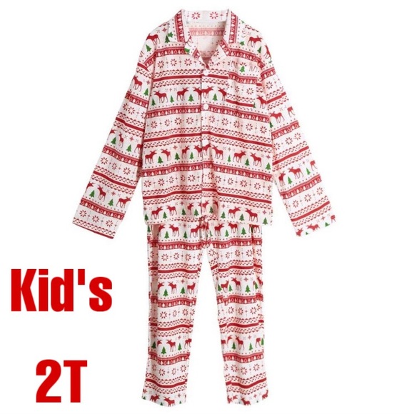 Matching Winter Christmas Pajamas - Picture 1 of 3